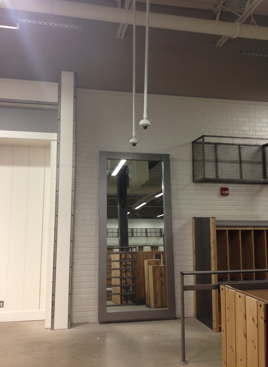 DSW interior detail, Ithaca, NY